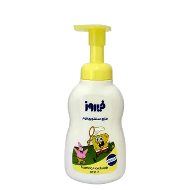 مایع دستشویی فوم کودک 300 میلی لیتر زرد فیروز